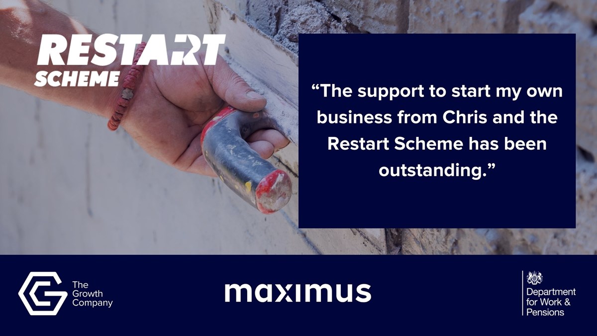 The Growth Company Employment | The Restart Scheme Helps Scott Build ...